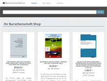 Tablet Screenshot of burschenschaft.eu